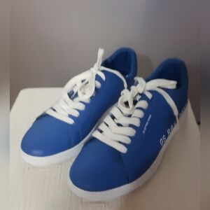 MENS CADET G-STAR RAW BLUE ATHLETIC SHOES. SIZE 8. GREAT LOOK.